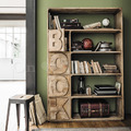 INDUSTRIAL CABINET 工業風格家具 英文字母 書櫃 - 原木色_1 INDUSTRIAL CABINET 工業風格家具 英文字母 書櫃 - 原木色_1