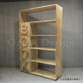 INDUSTRIAL CABINET 工業風格家具 英文字母 書櫃 - 原木色_2 INDUSTRIAL CABINET 工業風格家具 英文字母 書櫃 - 原木色_2