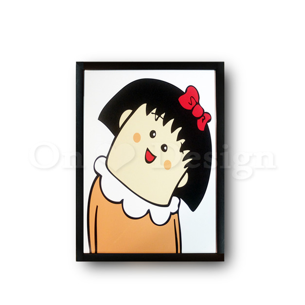 VINTAGE 工業風格 LOFT 掛飾 壁掛 趣味 歪頭 人物系列 小丸子 掛畫 有4種尺寸 VINTAGE 工業風格 LOFT 掛飾 壁掛 趣味 歪頭 人物系列 小丸子 掛畫 有4種尺寸