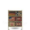特價-美式 VINTAGE 工業風 LOFT 印度手工 家具 國旗字繪 仿舊 麻布收納櫃-6抽 特價-美式 VINTAGE 工業風 LOFT 印度手工 家具 國旗字繪 仿舊 麻布收納櫃-6抽