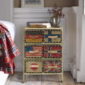 特價-美式 VINTAGE 工業風 LOFT 印度手工 家具 國旗字繪 仿舊 麻布收納櫃-6抽_1 特價-美式 VINTAGE 工業風 LOFT 印度手工 家具 國旗字繪 仿舊 麻布收納櫃-6抽_1
