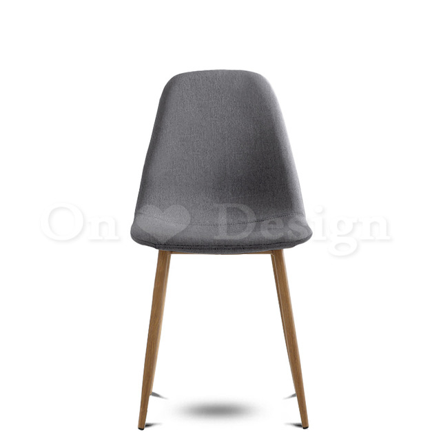 特價-北歐極簡 設計款 小清新風格 無扶手餐椅 餐廳椅 DSW  麻布餐椅 - 深灰色 特價-北歐極簡 設計款 小清新風格 無扶手餐椅 餐廳椅 DSW  麻布餐椅 - 深灰色
