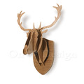 NORDIC 北歐風 麋鹿 DIY 設計風格簡約 壁飾 壁掛 家飾品 麋鹿頭 掛飾-胡桃色 NORDIC 北歐風 麋鹿 DIY 設計風格簡約 壁飾 壁掛 家飾品 麋鹿頭 掛飾-胡桃色