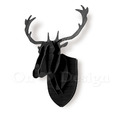 NORDIC 北歐風 麋鹿 DIY 設計風格簡約 壁飾 壁掛 家飾品 麋鹿頭 掛飾-黑色 NORDIC 北歐風 麋鹿 DIY 設計風格簡約 壁飾 壁掛 家飾品 麋鹿頭 掛飾-黑色