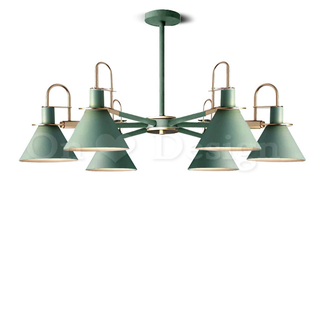 奢華 歐式風格 後現代 客廳 餐廳 主燈 洛可可 吸頂燈 六燈 -綠色 奢華 歐式風格 後現代 客廳 餐廳 主燈 洛可可 吸頂燈 六燈 -綠色