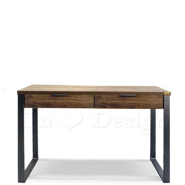 北歐 極簡 簡約 風格 LOFT  餐桌 玄關桌  托馬斯 胡桃色書桌 - 118CM 北歐 極簡 簡約 風格 LOFT  餐桌 玄關桌  托馬斯 胡桃色書桌 - 118CM