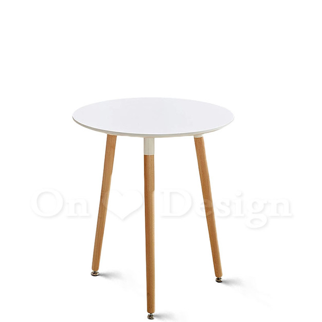 北歐  實木 輕工業風格 經典設計 餐桌 DSW 圓桌 洽談桌 60CM -白色 北歐  實木 輕工業風格 經典設計 餐桌 DSW 圓桌 洽談桌 60CM -白色