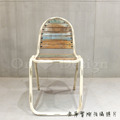美式 LOFT 仿舊 印度手工家具 復古工業 回收木 賽可餐椅-白_3 美式 LOFT 仿舊 印度手工家具 復古工業 回收木 賽可餐椅-白_3