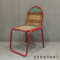美式 LOFT 仿舊 印度手工家具 復古工業 回收木 賽可餐椅-紅_4 美式 LOFT 仿舊 印度手工家具 復古工業 回收木 賽可餐椅-紅_4
