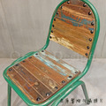 美式 LOFT 仿舊 印度手工家具 復古工業 回收木 賽可餐椅-綠_6 美式 LOFT 仿舊 印度手工家具 復古工業 回收木 賽可餐椅-綠_6