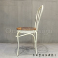LOFT 工業風 印度 手工家具 法式 復古工業 18號 餐椅-仿舊白色_6 LOFT 工業風 印度 手工家具 法式 復古工業 18號 餐椅-仿舊白色_6