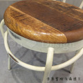LOFT 工業風 印度 手工家具 法式 復古工業 18號 餐椅-仿舊白色_5 LOFT 工業風 印度 手工家具 法式 復古工業 18號 餐椅-仿舊白色_5