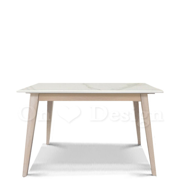 北歐 極簡 餐廳桌 書桌 耐高溫 凱恩 大理石紋面 岩板 實木腳 餐桌 -四種尺寸 北歐 極簡 餐廳桌 書桌 耐高溫 凱恩 大理石紋面 岩板 實木腳 餐桌 -四種尺寸