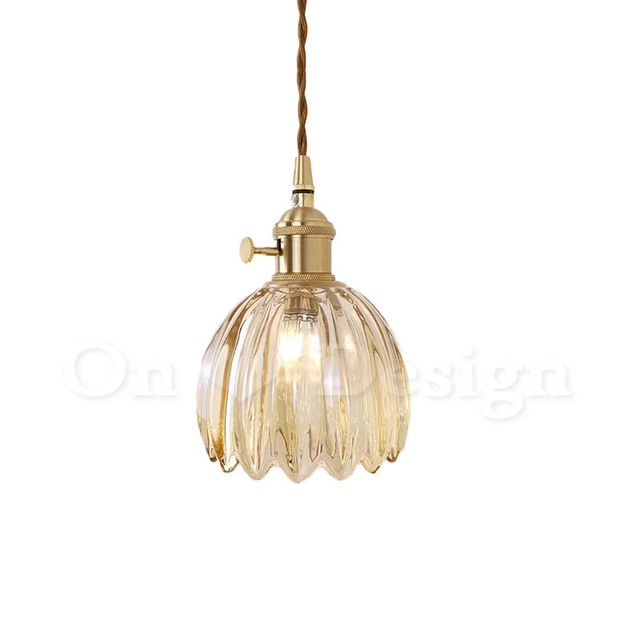 Loft 復古酒吧 工業 手工 吹製玻璃 復古玻璃 風鈴 玻璃吊燈-琥珀 Loft 復古酒吧 工業 手工 吹製玻璃 復古玻璃 風鈴 玻璃吊燈-琥珀