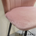 LUXURY 美式 設計款 兩種高度 酒吧 餐廳 海瑟 絨布 吧台椅-粉色_6 LUXURY 美式 設計款 兩種高度 酒吧 餐廳 海瑟 絨布 吧台椅-粉色_6