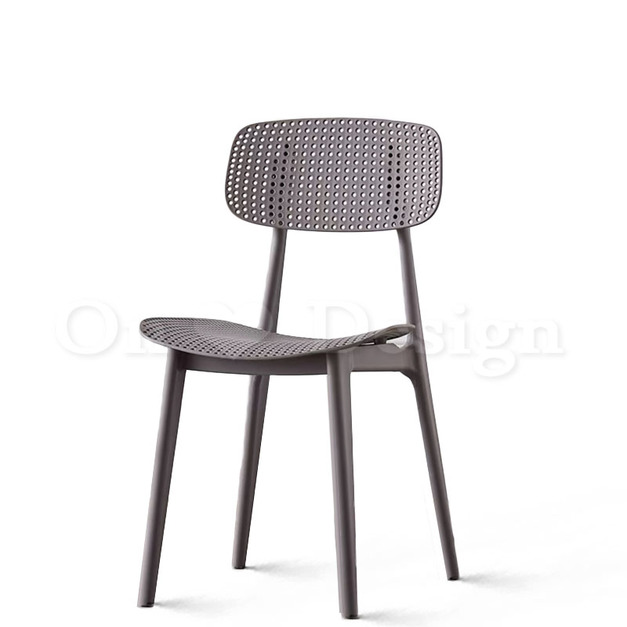 北歐風 小清新 輕工業風 多彩 普普風格  洞洞 夏洛特 餐椅 -灰色 北歐風 小清新 輕工業風 多彩 普普風格  洞洞 夏洛特 餐椅 -灰色