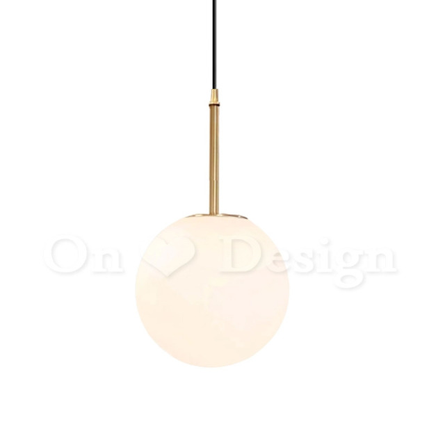 丹麥設計  北歐  極簡 設計師的燈款 金屬 鍍金 鐵 玻璃 金色 滿月 吊燈 20CM 丹麥設計  北歐  極簡 設計師的燈款 金屬 鍍金 鐵 玻璃 金色 滿月 吊燈 20CM