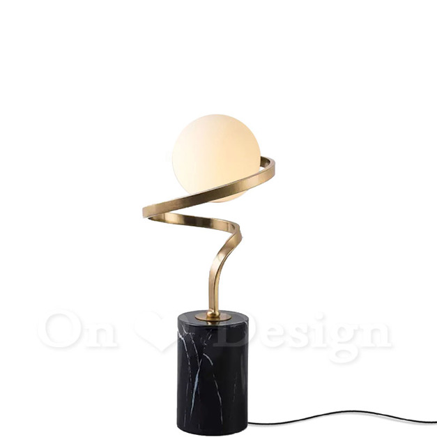 丹麥設計 歐式 酒店 奢華風 設計師的燈款 命運之輪 大理石 桌燈-黑色 丹麥設計 歐式 酒店 奢華風 設計師的燈款 命運之輪 大理石 桌燈-黑色