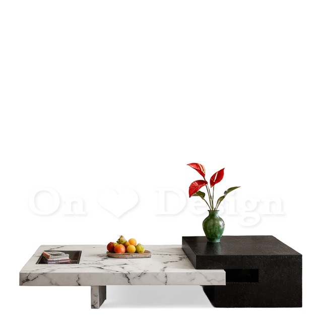 簡約 奢華風美式 咖啡桌 大理石紋 凱爾 長方形 組合 岩板 茶几 -140CM 簡約 奢華風美式 咖啡桌 大理石紋 凱爾 長方形 組合 岩板 茶几 -140CM