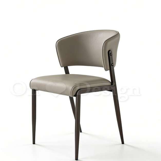 現貨🔥LOFT 法式 復古 工業風 鐵 咖啡廳 餐廳椅 皮革 扶手 歐修 餐椅 -卡其灰皮 現貨🔥LOFT 法式 復古 工業風 鐵 咖啡廳 餐廳椅 皮革 扶手 歐修 餐椅 -卡其灰皮