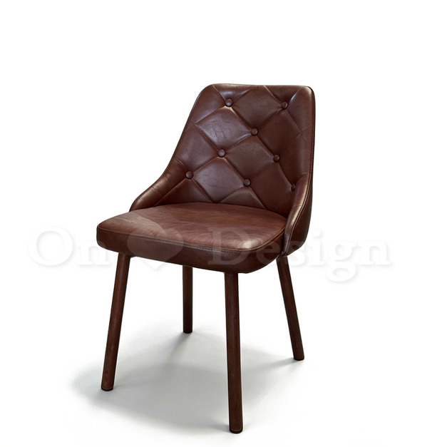 現貨🔥LUXURY 法式 復古 工業風 鐵 餐椅 喬瑟夫 格菱紋 餐椅 -紅棕色 皮革 現貨🔥LUXURY 法式 復古 工業風 鐵 餐椅 喬瑟夫 格菱紋 餐椅 -紅棕色 皮革