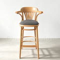 歐洲進口品牌 POLISH FAMEG Furniture 設計款 BST-165 彎木扶手吧檯椅 - 原木色 椅墊版_1 歐洲進口品牌 POLISH FAMEG Furniture 設計款 BST-165 彎木扶手吧檯椅 - 原木色 椅墊版_1