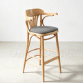 歐洲進口品牌 POLISH FAMEG Furniture 設計款 BST-165 彎木扶手吧檯椅 - 原木色 椅墊版_4 歐洲進口品牌 POLISH FAMEG Furniture 設計款 BST-165 彎木扶手吧檯椅 - 原木色 椅墊版_4