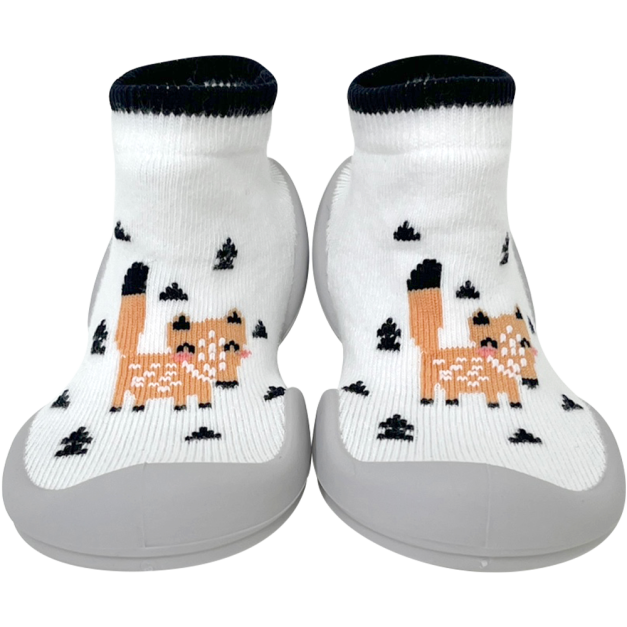 韓國 Ggomoosin 學步襪鞋 - 微笑小狐狸 韓國 Ggomoosin 學步襪鞋 - 微笑小狐狸