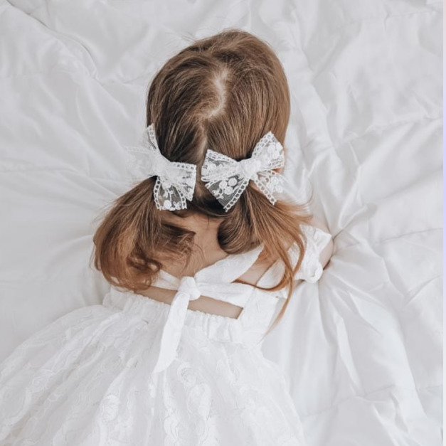 Sydney 刺繡蕾絲髮夾  AZJJ-24-TM Sydney 刺繡蕾絲髮夾  AZJJ-24-TM