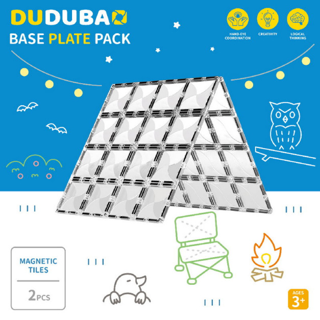 台灣Dudubao  五感繪本磁力片-大幫手(透明2片) 台灣Dudubao  五感繪本磁力片-大幫手(透明2片)