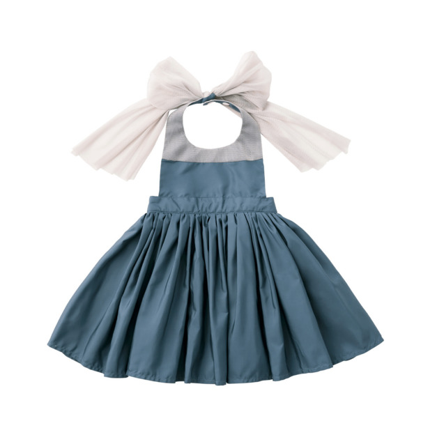 日本MARLMARL 防水圍裙-bouquet 3 navy (M號預購 9月底) 日本MARLMARL 防水圍裙-bouquet 3 navy (M號預購 9月底)