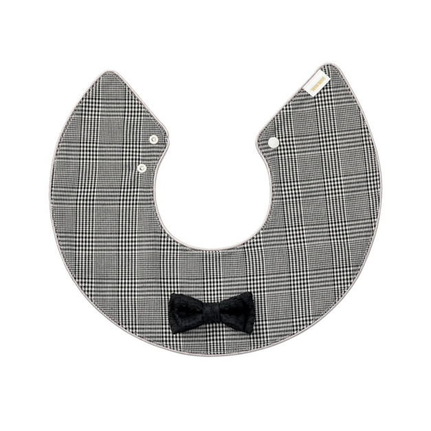 日本MARLMARL 圍兜-dolce black check 日本MARLMARL 圍兜-dolce black check