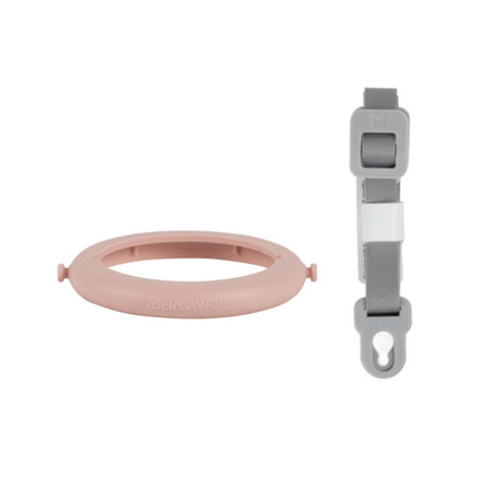 日本MEROWARE  MATT 隨行揹帶組 - 櫻花粉