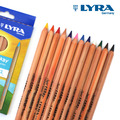【德國LYRA】三角原木色鉛筆(17.5cm)12色(贈雙孔筆削)_1 【德國LYRA】三角原木色鉛筆(17.5cm)12色(贈雙孔筆削)_1