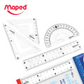 【法國Maped】學用透明幾何製圖尺4件組_1 【法國Maped】學用透明幾何製圖尺4件組_1