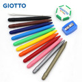 【義大利 GIOTTO】小巨人可削式蠟筆12色_1 【義大利 GIOTTO】小巨人可削式蠟筆12色_1