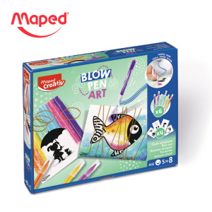 【法國Maped】創意吹畫-奇妙的線條 【法國Maped】創意吹畫-奇妙的線條