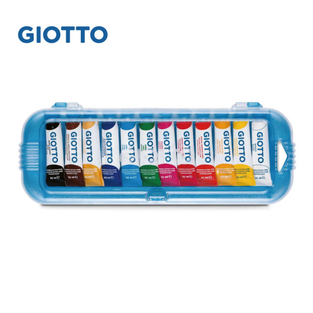 【義大利 GIOTTO】高品質不透明水彩7.5ml(12色) 【義大利 GIOTTO】高品質不透明水彩7.5ml(12色)