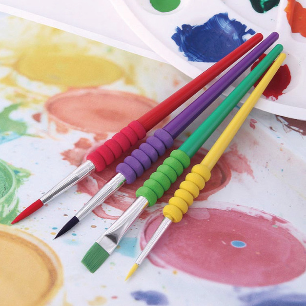 【童趣嚴選】Xin Bowen-兒童專用水彩筆(4入)