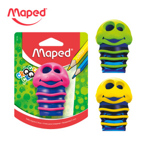 【法國Maped】外星寶寶雙孔筆削-背卡款 【法國Maped】外星寶寶雙孔筆削-背卡款