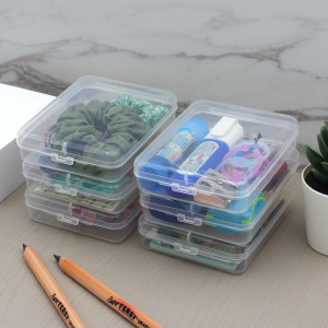 【童趣嚴選】PP透明收納盒(小四方) 【童趣嚴選】PP透明收納盒(小四方)