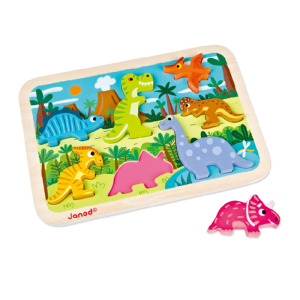 【法國Janod】幼兒故事拼-侏儸紀 【法國Janod】幼兒故事拼-侏儸紀