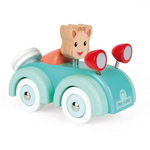 ★清倉絕版品【法國Janod】蘇菲的世界-我的小跑車 ★清倉絕版品【法國Janod】蘇菲的世界-我的小跑車