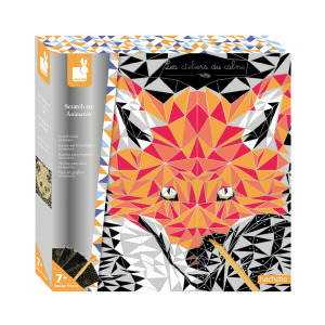 ★絕版品【法國Janod】小小工作坊-動物刮畫 ★絕版品【法國Janod】小小工作坊-動物刮畫