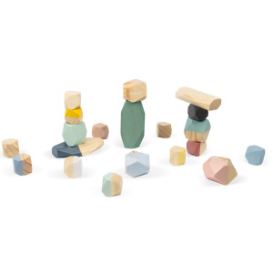 ★福利品【法國Janod】北歐簡約木玩-奇形怪石 ★福利品【法國Janod】北歐簡約木玩-奇形怪石