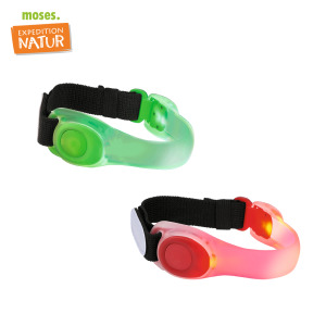 【德國Moses】小探險家-LED安全手環(顏色隨機出貨) 【德國Moses】小探險家-LED安全手環(顏色隨機出貨)