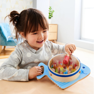 ★展示品福利品【德國HABA】跳舞彩珠魚鼓(無外盒,缺件) ★展示品福利品【德國HABA】跳舞彩珠魚鼓(無外盒,缺件)