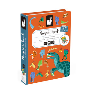 【法國Janod】磁鐵遊戲書-恐龍世界 【法國Janod】磁鐵遊戲書-恐龍世界