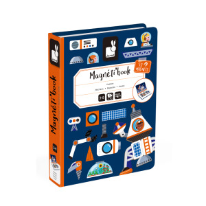 【法國Janod】磁鐵遊戲書-太空探險 【法國Janod】磁鐵遊戲書-太空探險