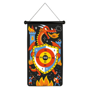 【法國Janod】磁性趣味標靶-騎士大戰噴火龍 【法國Janod】磁性趣味標靶-騎士大戰噴火龍